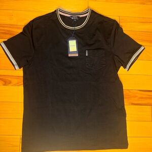 Ben Sherman Men’s Black T-Shirt | Medium | New With Tags | Pocket Tee